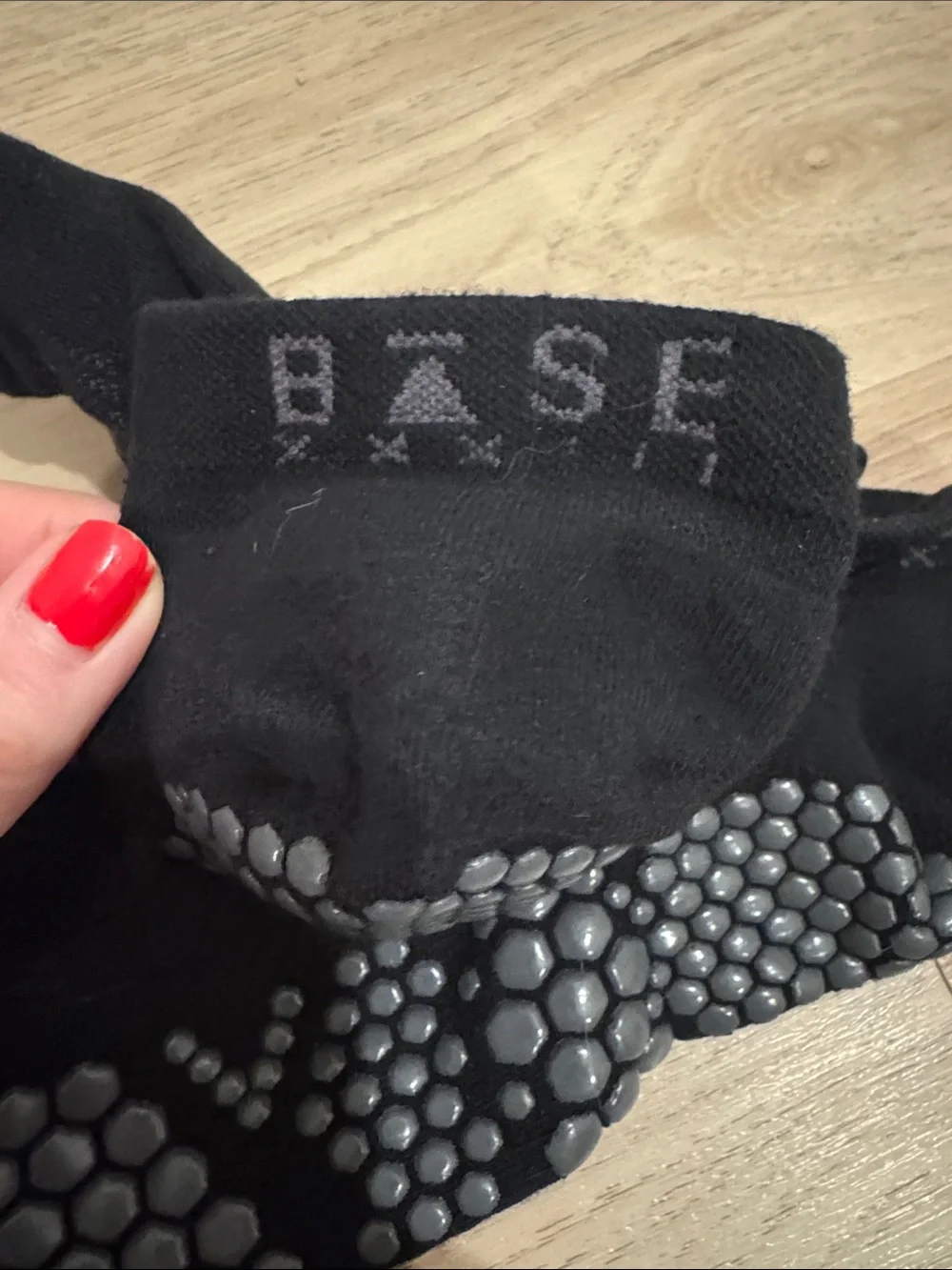 Pair of men’s grip socks
